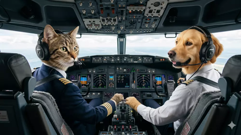 “Мияулап, үрген“. Желідегі әзіл видеодан кейін ұшқыштар тексерілмек