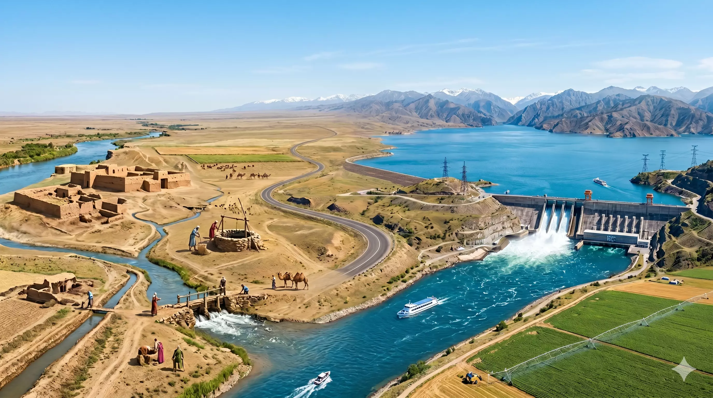 Ежелгі арықтардан алып бөгеттерге дейін: Қазақстандағы су қоймаларының тарихы