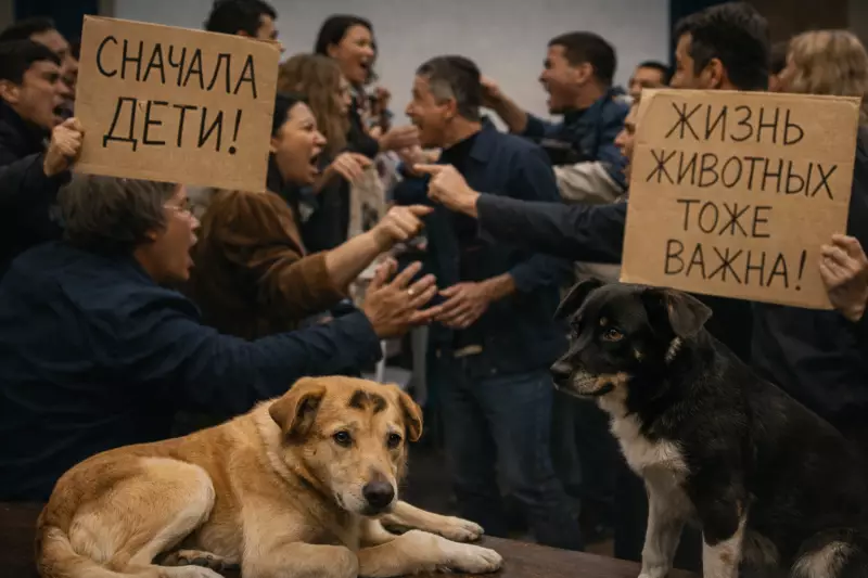«На собак — миллиарды, а на детей?»: как прошла дискуссия Жанбыршина с зоозащитниками