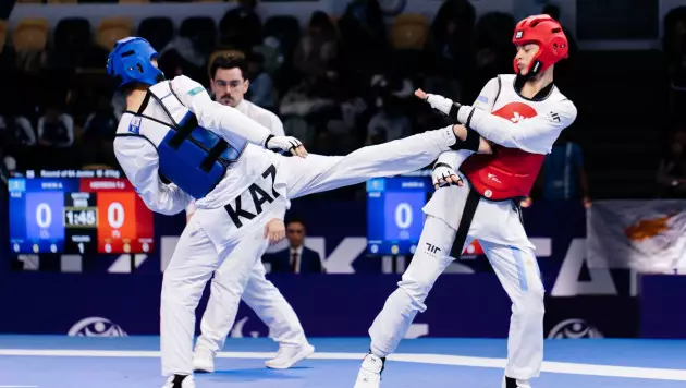 Казахстан завоевал пятую медаль на чемпионате мира по таеквондо