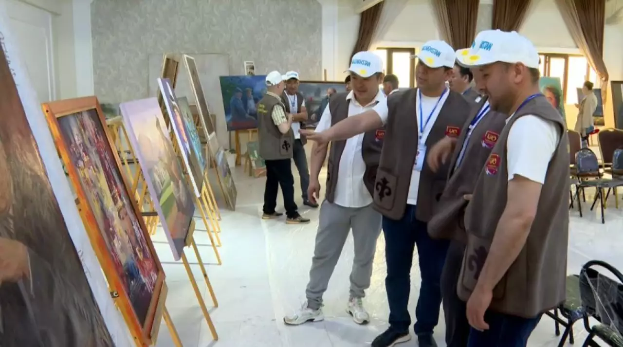 Түркістанда суретшілер симпозиумы басталды