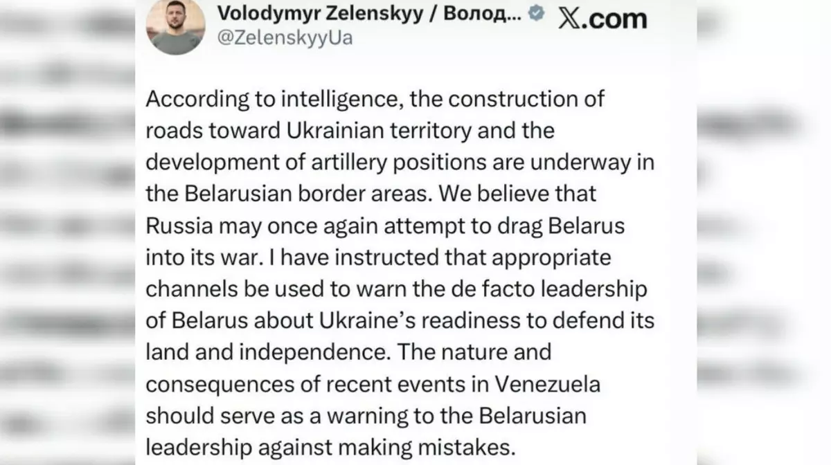 Зеленский предупредил Лукашенко о похищении в случае вступления Беларуси в войну с Украиной