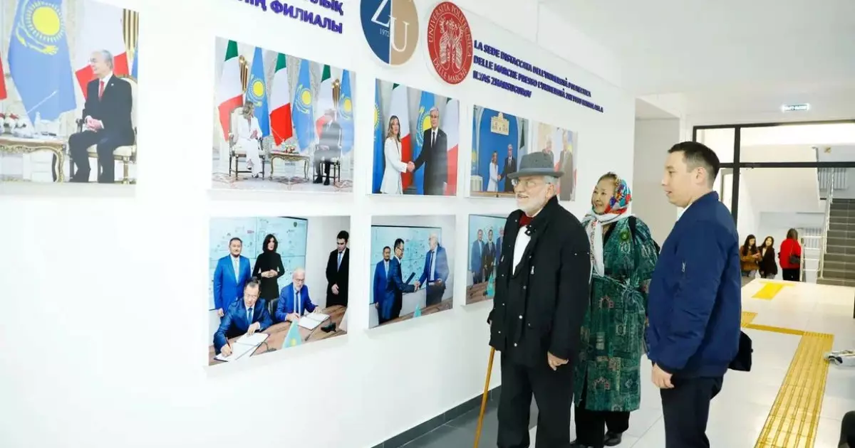   Италияндық жазушы, эколог Р. Болтри іссапармен Жетісу университетіне келді   