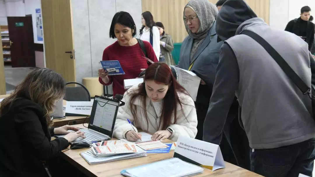 Астанада бос жұмыс орындары жәрмеңкесі өтті