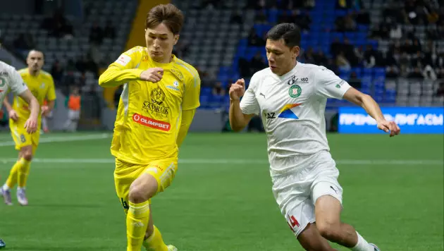 Назван точный счёт в матче "Елимай" - "Астана"