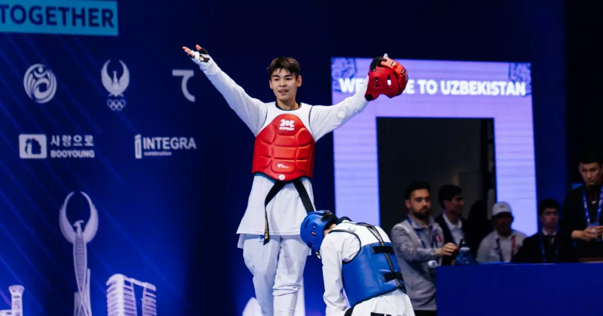  Таеквондошы Әділет Шері Ташкентте өтіп жатқан Әлем чемпионатында қола жүлдеге ие болды   
