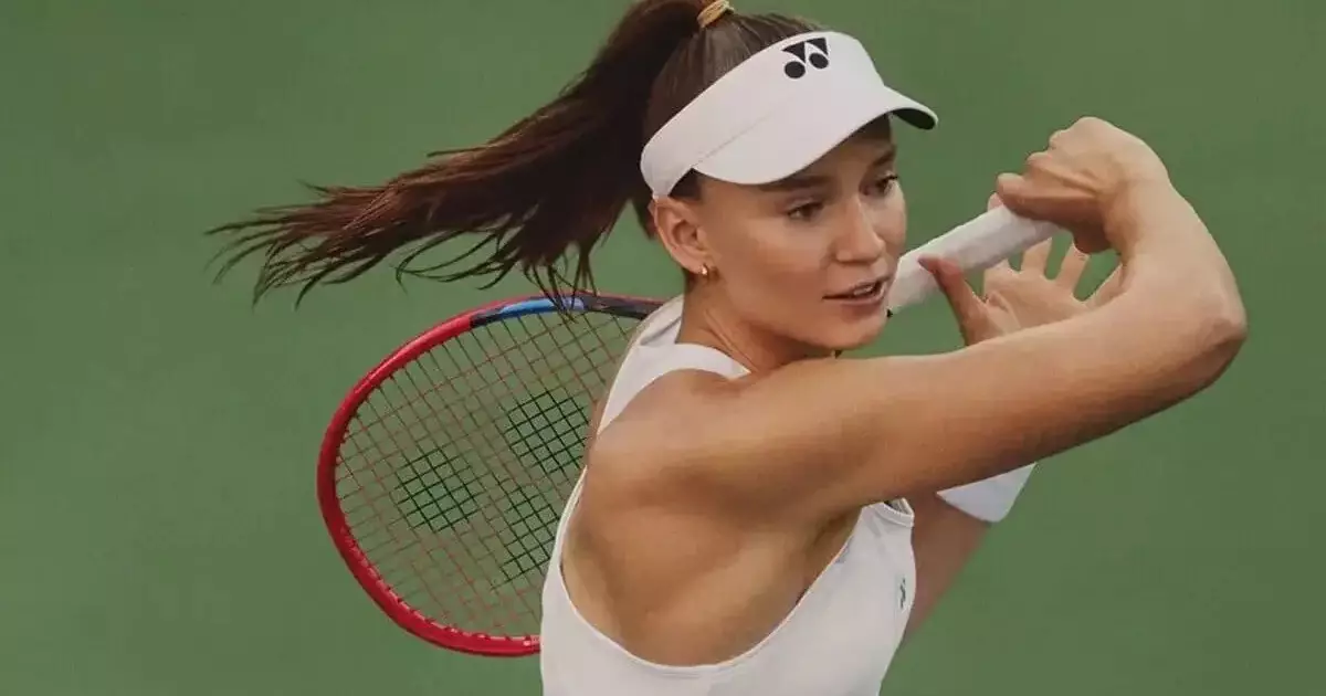   Елена Рыбакина Штутгарттағы халықаралық турнирде жартылай финалға сенімді өтті   