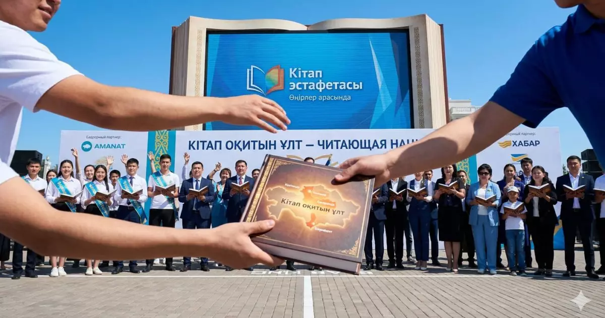  Берік Уәли республикалық кітап эстафетасын бастады 