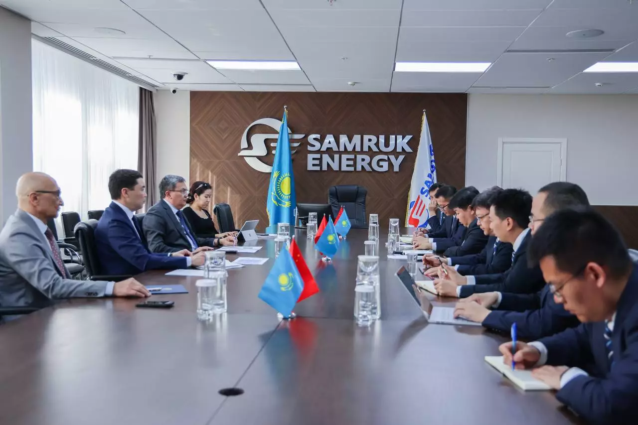 Samruk-Energy и китайская CWE обсудили проект гидроаккумулирующей электростанции в Казахстане.
