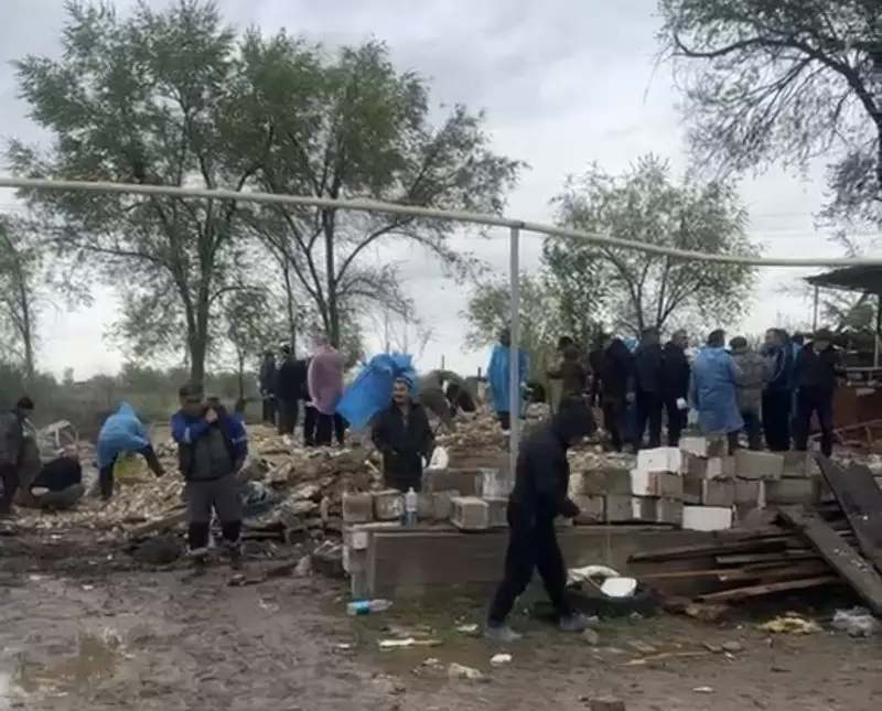 В Алматинской области взорвался дом: пострадала семья с детьми