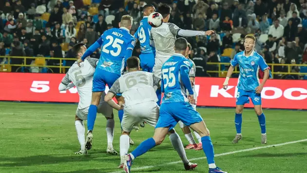 Гол на 94-й минуте решил судьбу матча "Ордабасы" в КПЛ