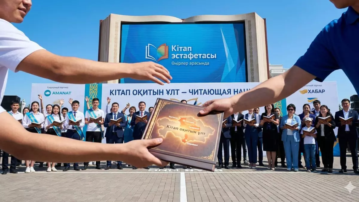 Қазақстанда кітап оқу мәдениетін дамытуға бағытталған жаңа тележоба іске қосылды