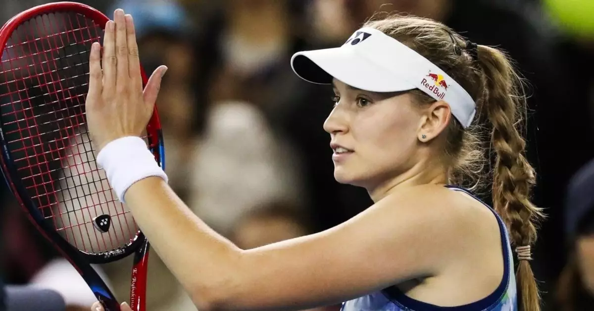  Рыбакина тағы да финалда: Штутгартта титулды қорғауға бір қадам қалды 