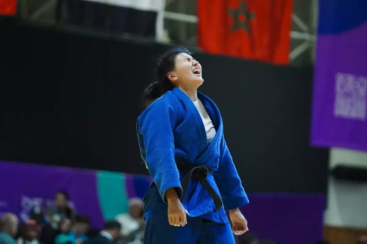 Казахстанка завоевала медаль чемпионата Азии по дзюдо