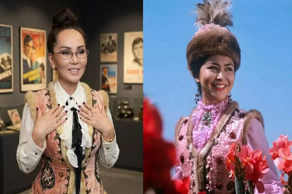 Подлинность камзола Кыз Жибек у Алагузовой подтвердила Утекешева