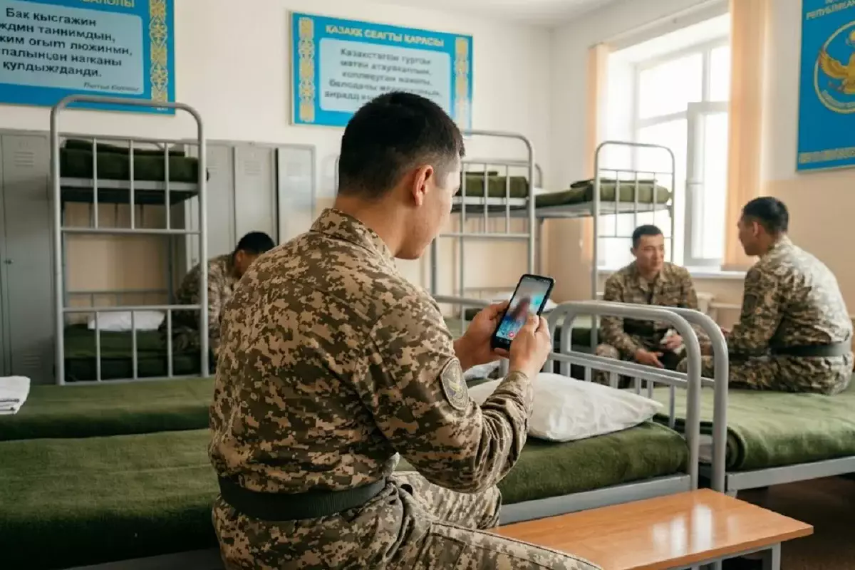 Армия на связи: в Казахстане ослабили ограничения на мобильные телефоны