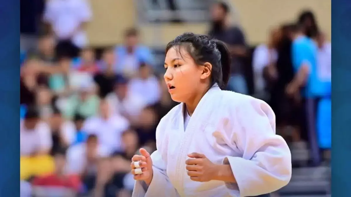 Аруна Жангельдина принесла Казахстану пятую медаль ЧА по дзюдо