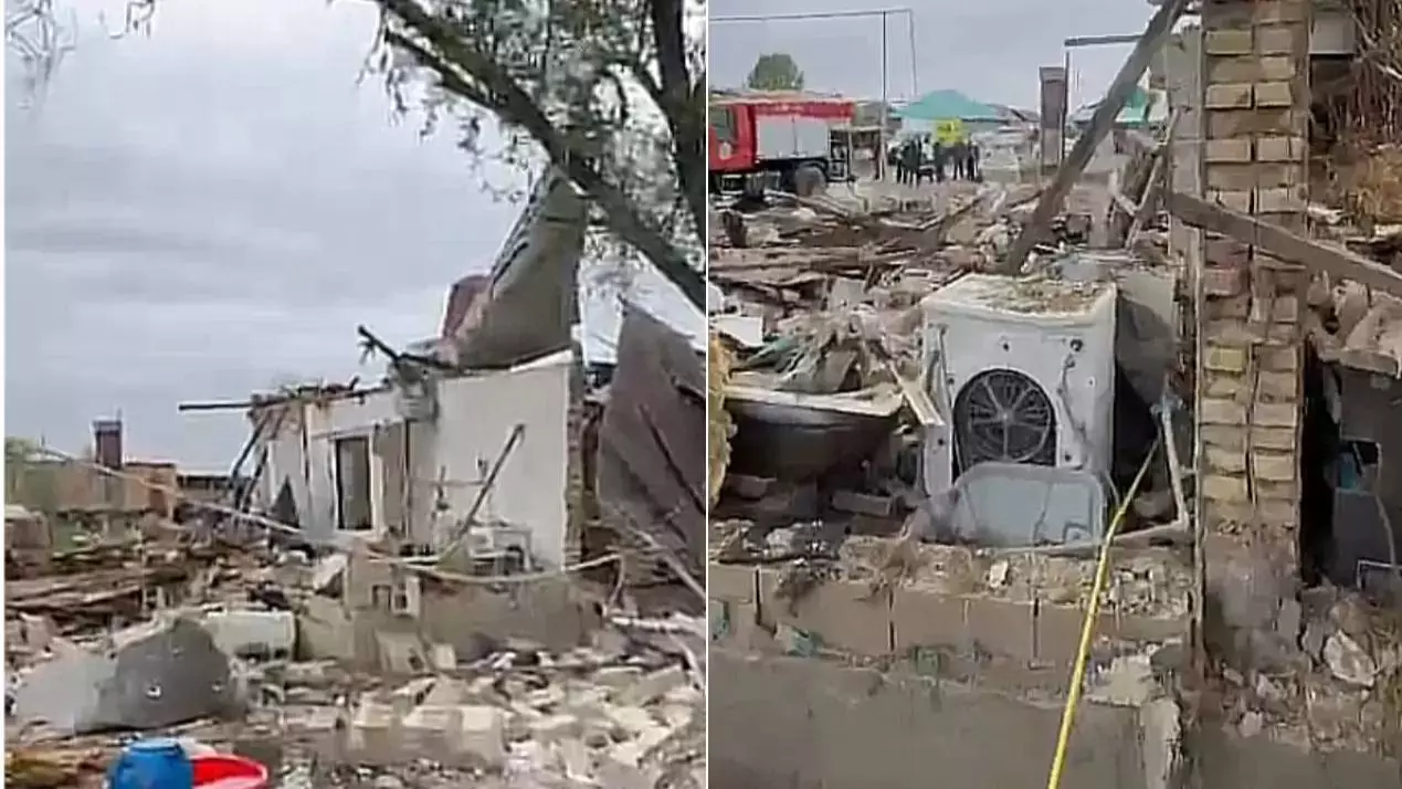 Алматыдағы үйде газ жарылып, бес адам зардап шекті