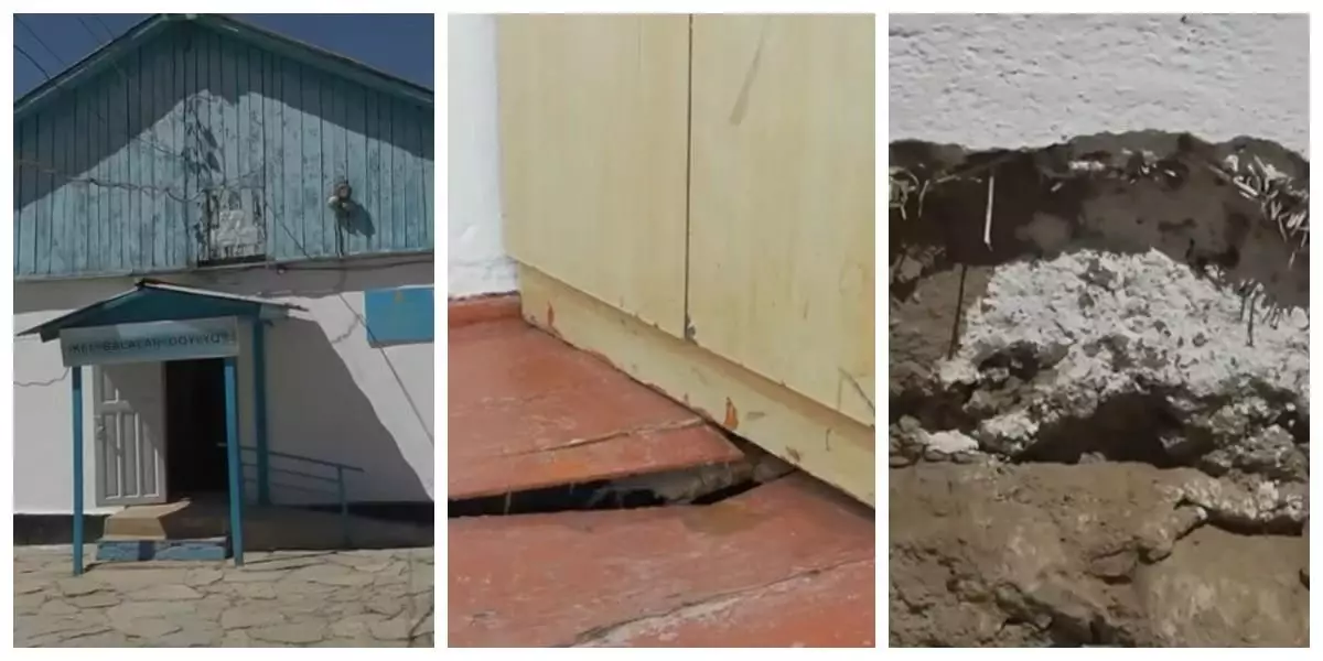 Жетісу облысында оқушылар ескі мектепте оқып жүр