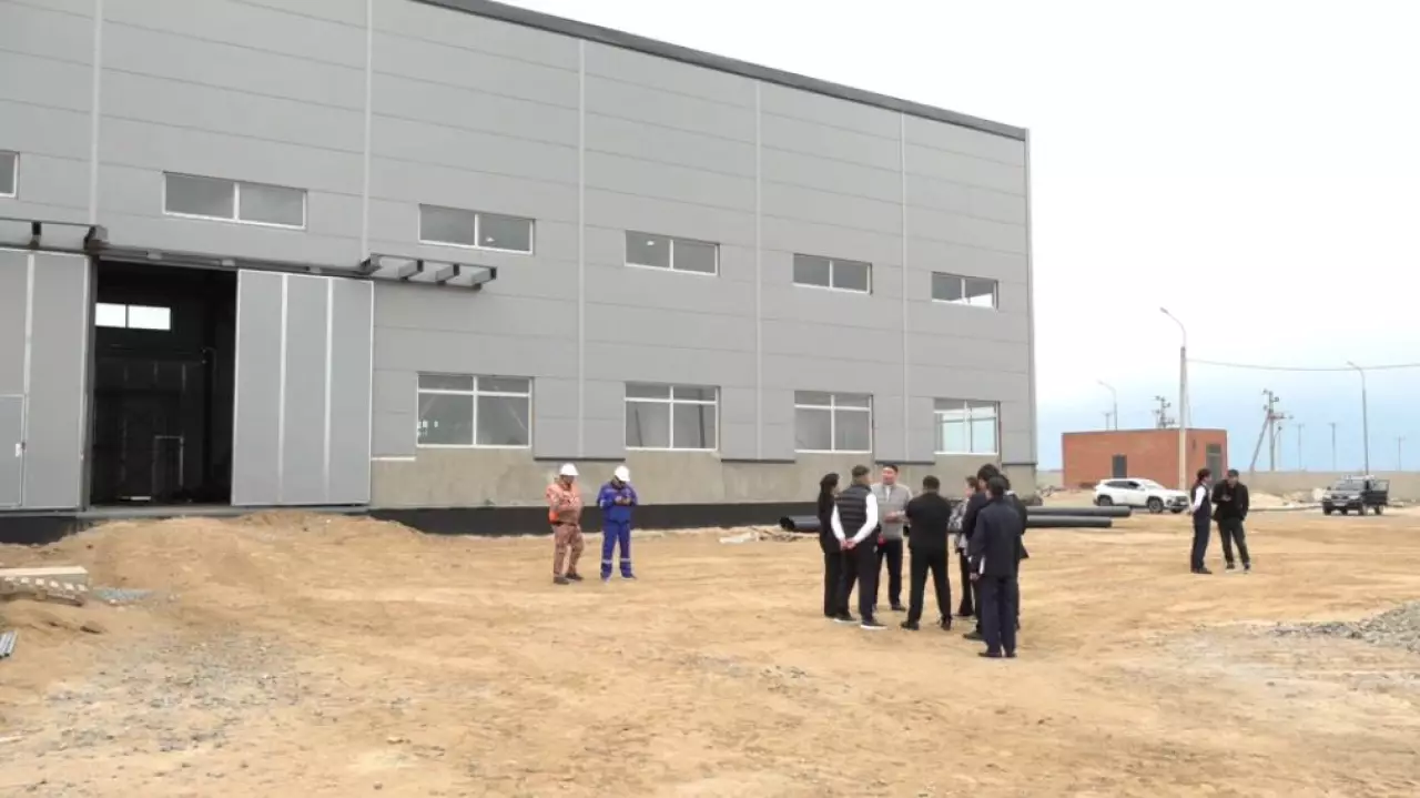 Атырау облысында су тазарту станциясы салынып жатыр