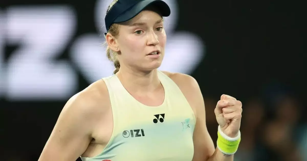  Елена Рыбакина Штутгарттағы турнир финалына шығып, 100 мың еуроға жуық табыс тапты 