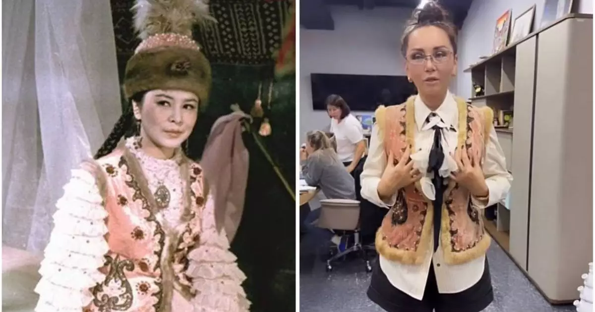  Подлинность камзола «Кыз Жибек» у Алагузовой подтвердила Утекешева 