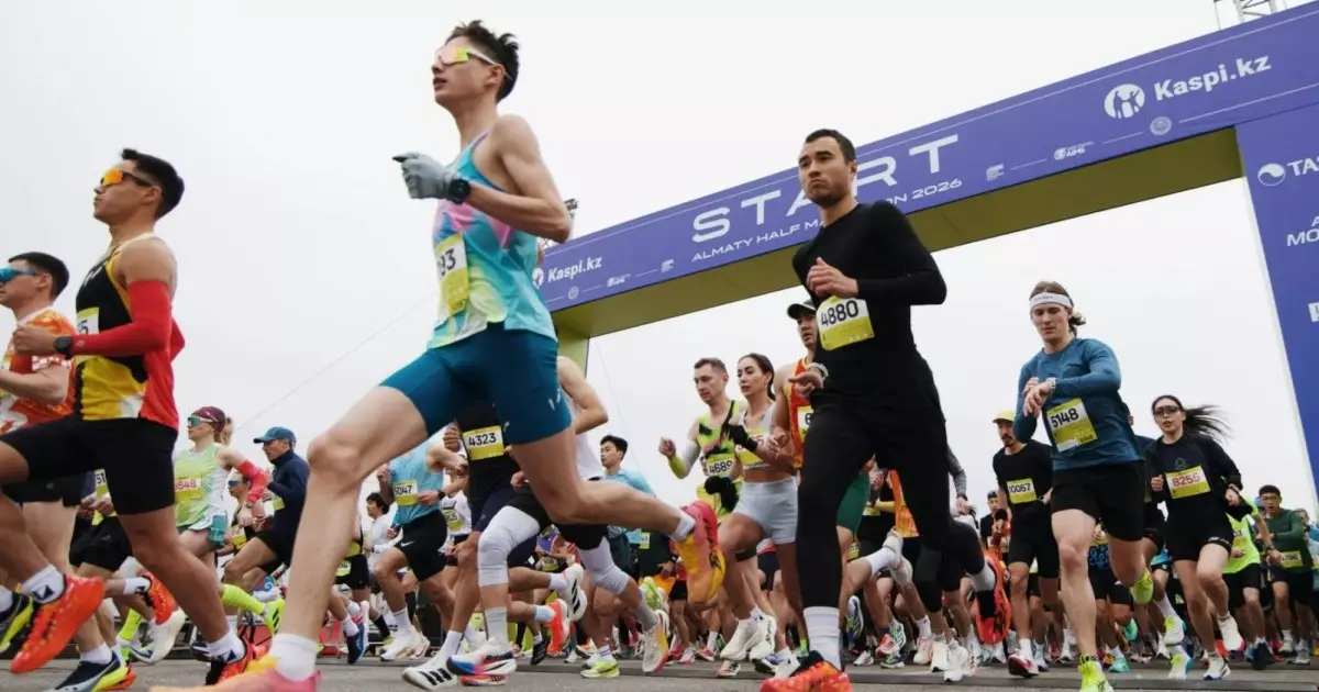  Almaty Half Marathon: 44 елден 10 000-нан астам қатысушы келді 