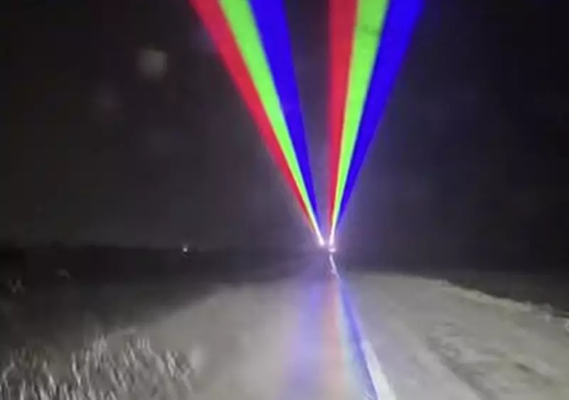 Дорога «засветилась»: на трассе в Жетысу включили лазеры