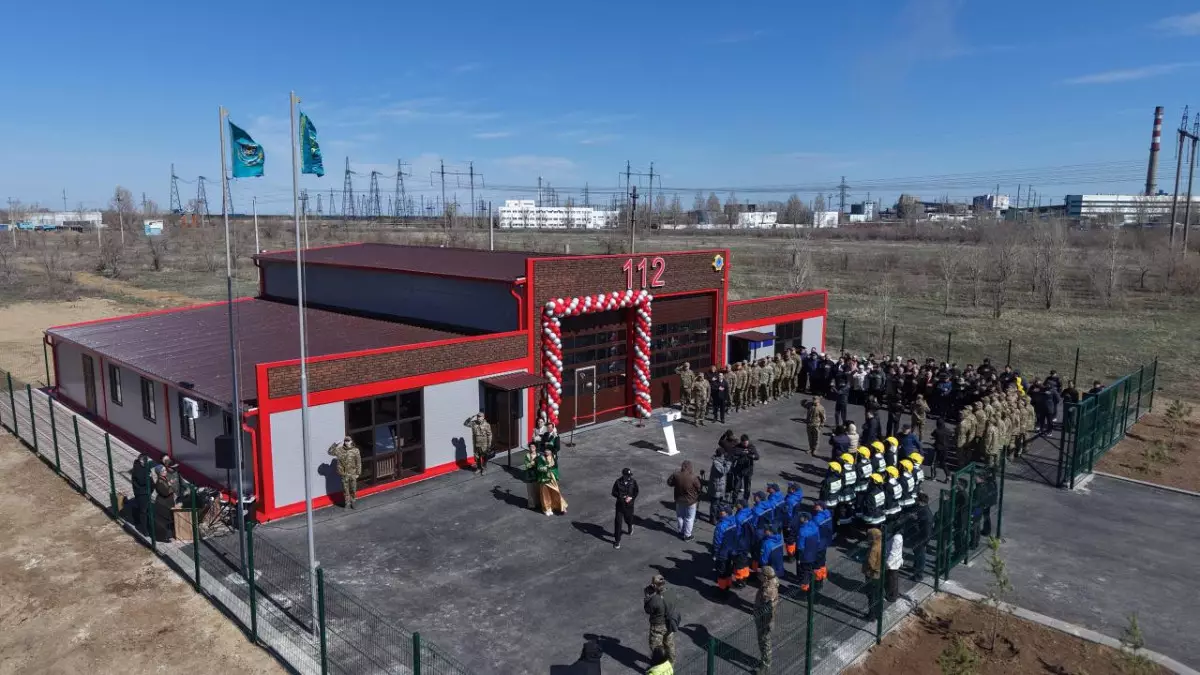 ТЖМ басшысы Солнечный кентінде жаңа өрт сөндіру бекетін ашты