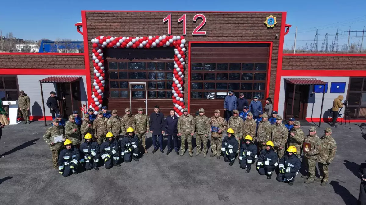 ТЖМ басшысы Солнечный кентінде жаңа өрт сөндіру бекетін ашты