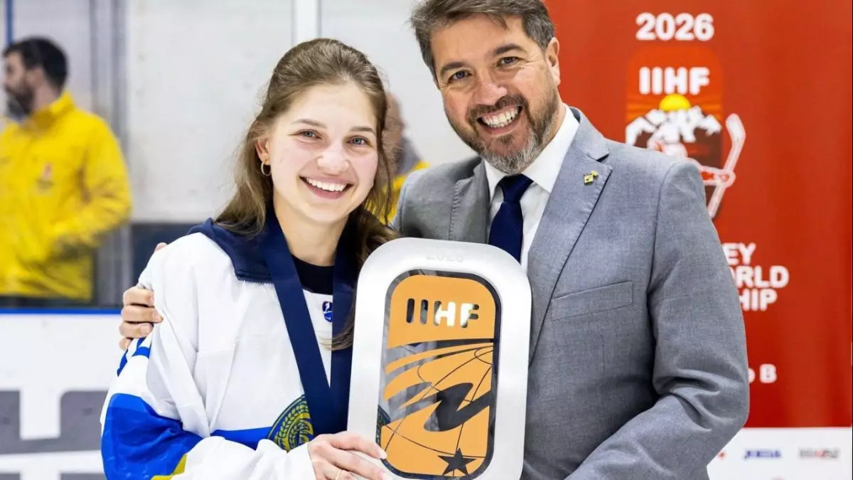Женская сборная Казахстана по хоккею стала бронзовым призёром чемпионата мира