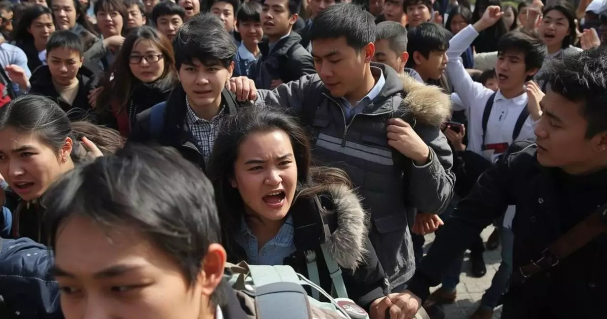  Жүздеген студент болған: университет маңында атыс болды 