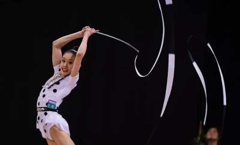 Казахстанская гимнастка завоевала медаль в Азербайджане