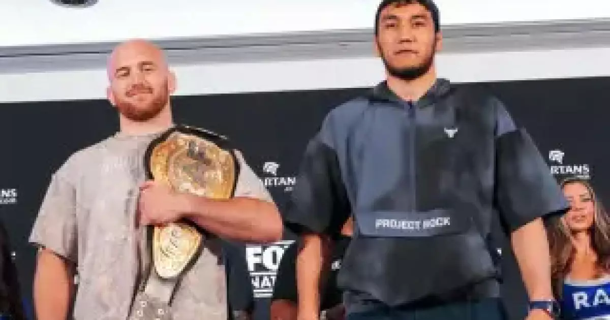  Әлем чемпионы Ризабек Айтмұқан Кайл Снайдерден жеңілді 