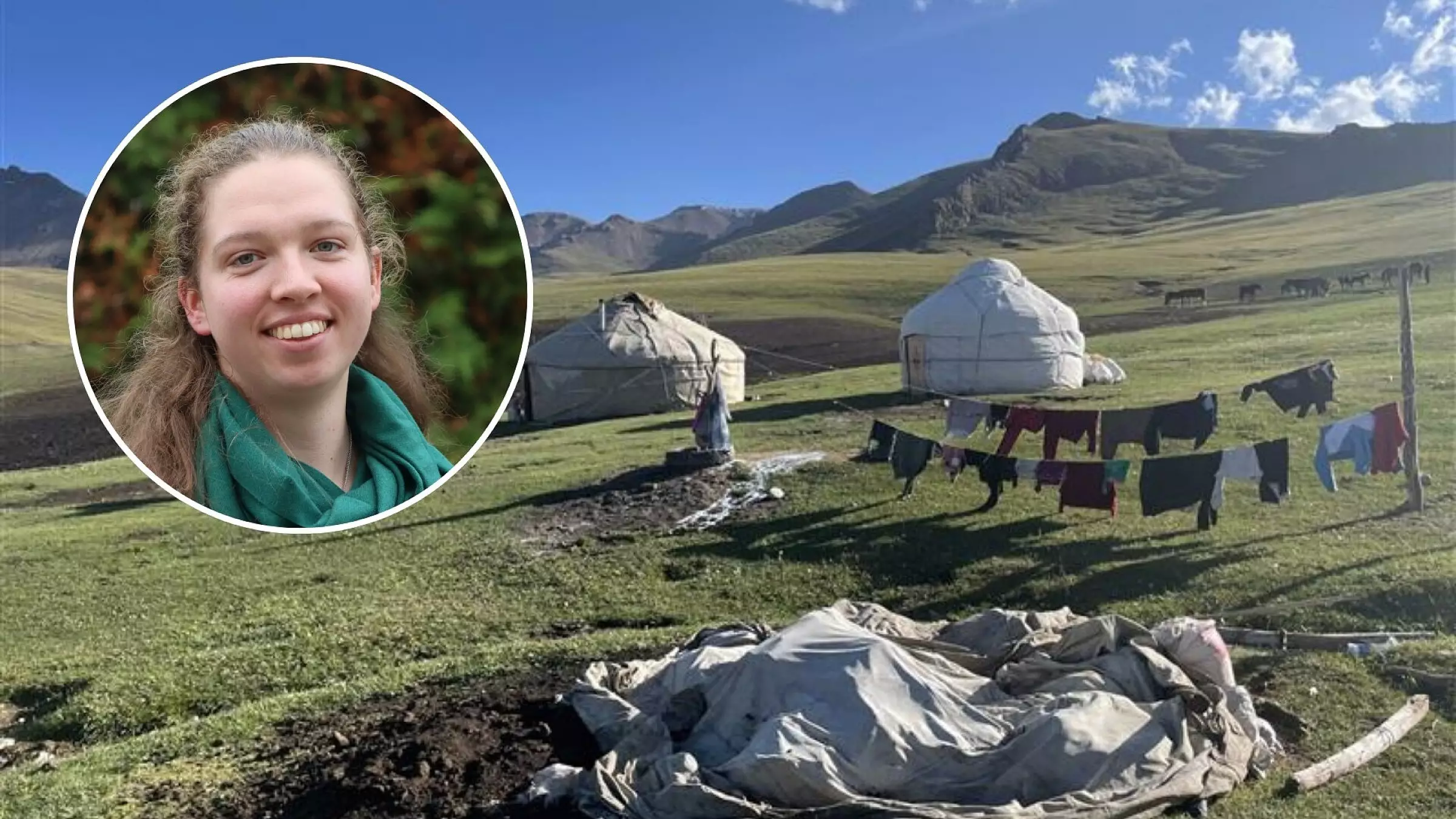 Молодая фермер из Боргхольцхаузена обретает новые перспективы в Казахстане.