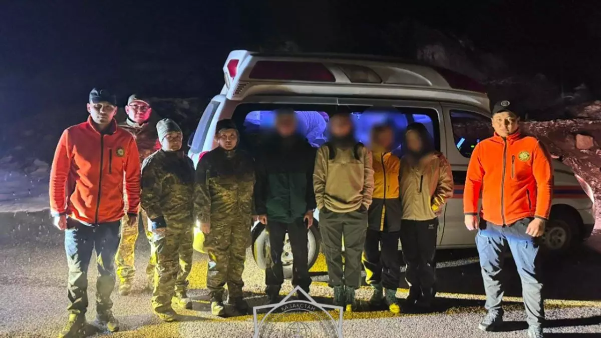 Мужчине стало плохо в горах Алматы