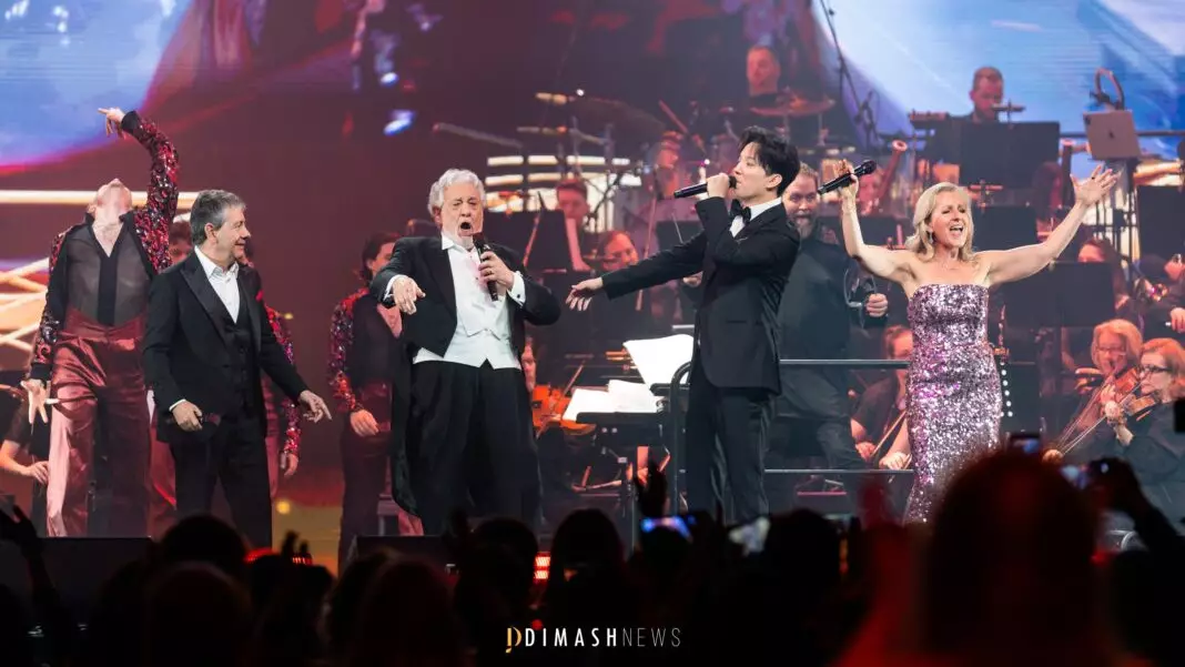 Пласидо Доминго восхитился Димашем Кудайбергеном после совместного концерта