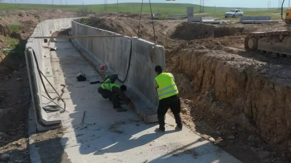 В Жамбылской области модернизируют магистральный канал протяженностью 9,2 км
