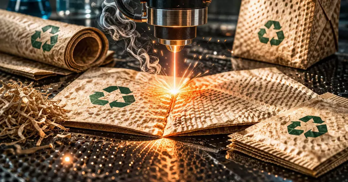   Қағазды лазермен желімсіз жапсыратын технология табылды   