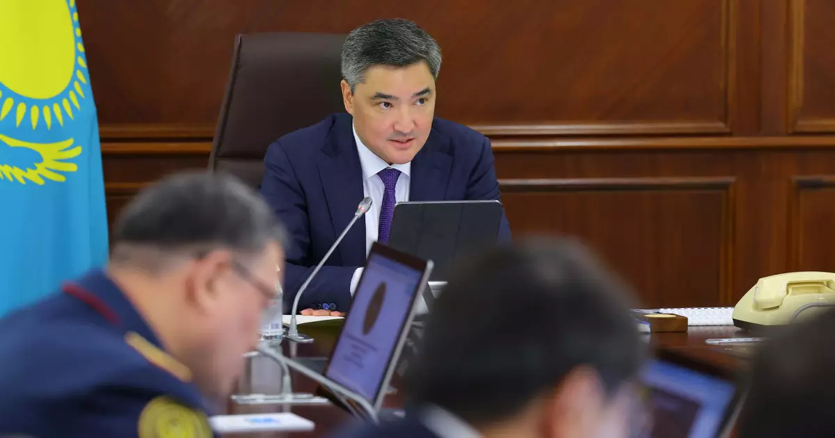   «Заң мен тәртіп» жаңа Конституцияның негізгі қағидаты –  Олжас Бектенов   