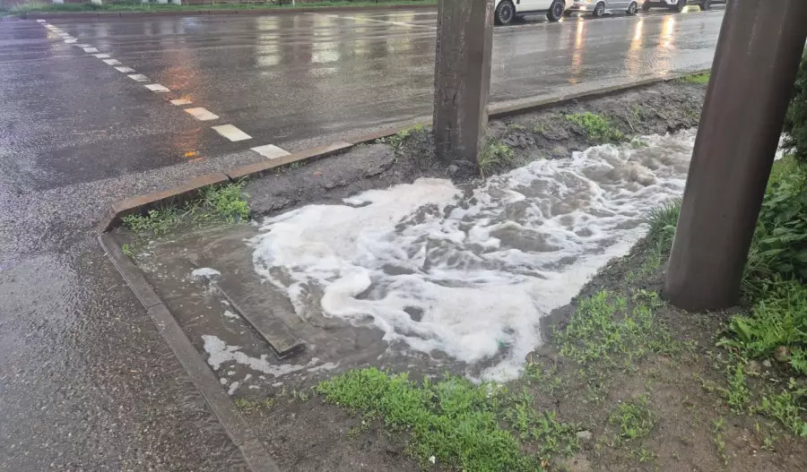 Алматыда нөсер жауын кезінде ер адам арыққа құлап мерт болды