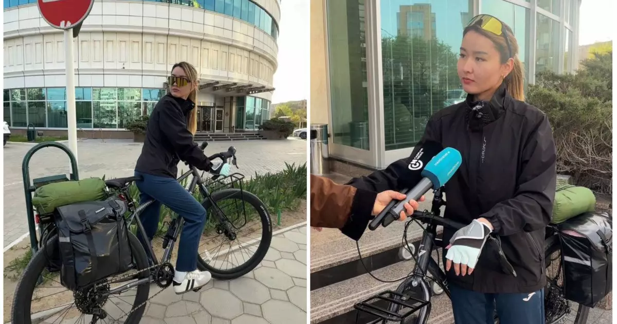  Жас саяхатшы Қазақстанды велосипедпен араламақ 