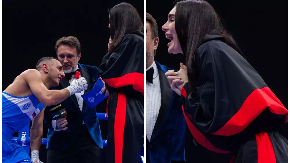 Боксёр сделал предложение на ринге после боя, но свадьба отменилась