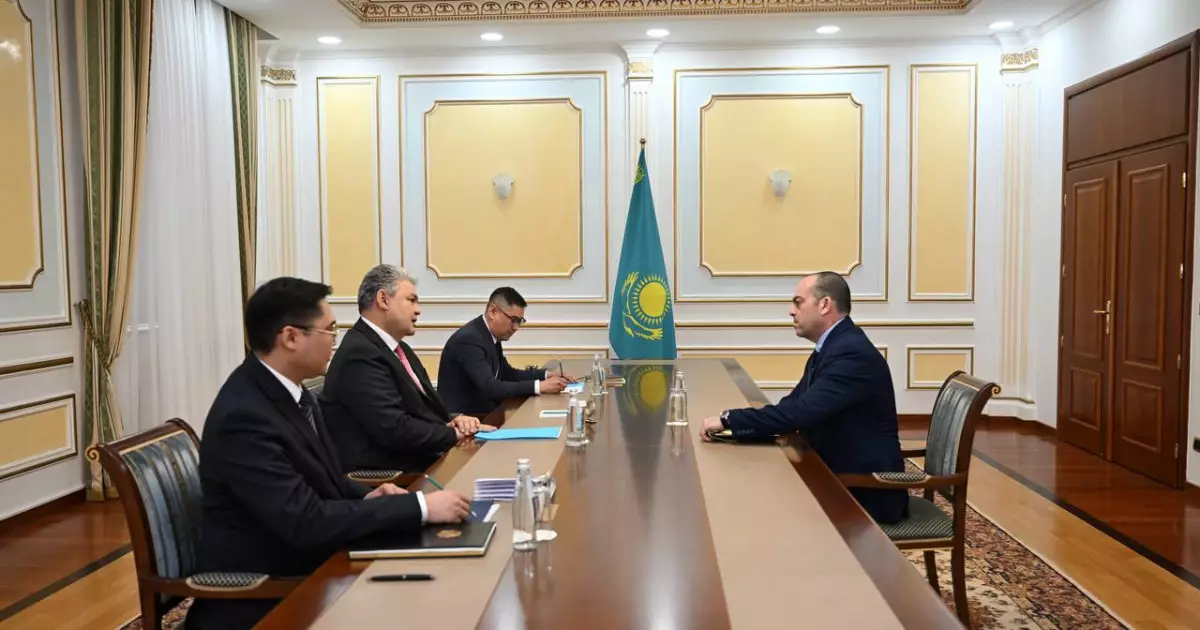   Қазақстан Сыртқы істер министрі Израиль Елшісін қабылдады   