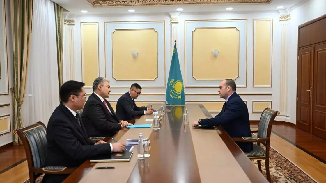 Қазақстан Сыртқы істер министрі Израиль Елшісін қабылдады