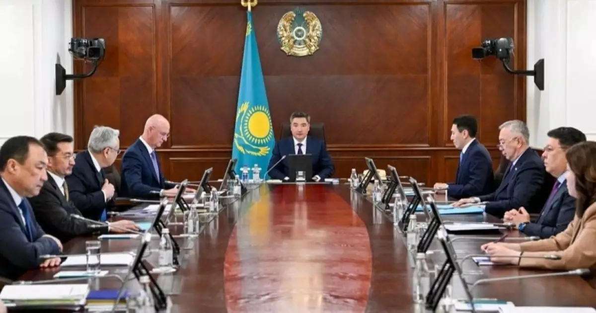  Олжас Бектенов жеке компанияларды мұқтаж адамдарды қолдауға шақырды 