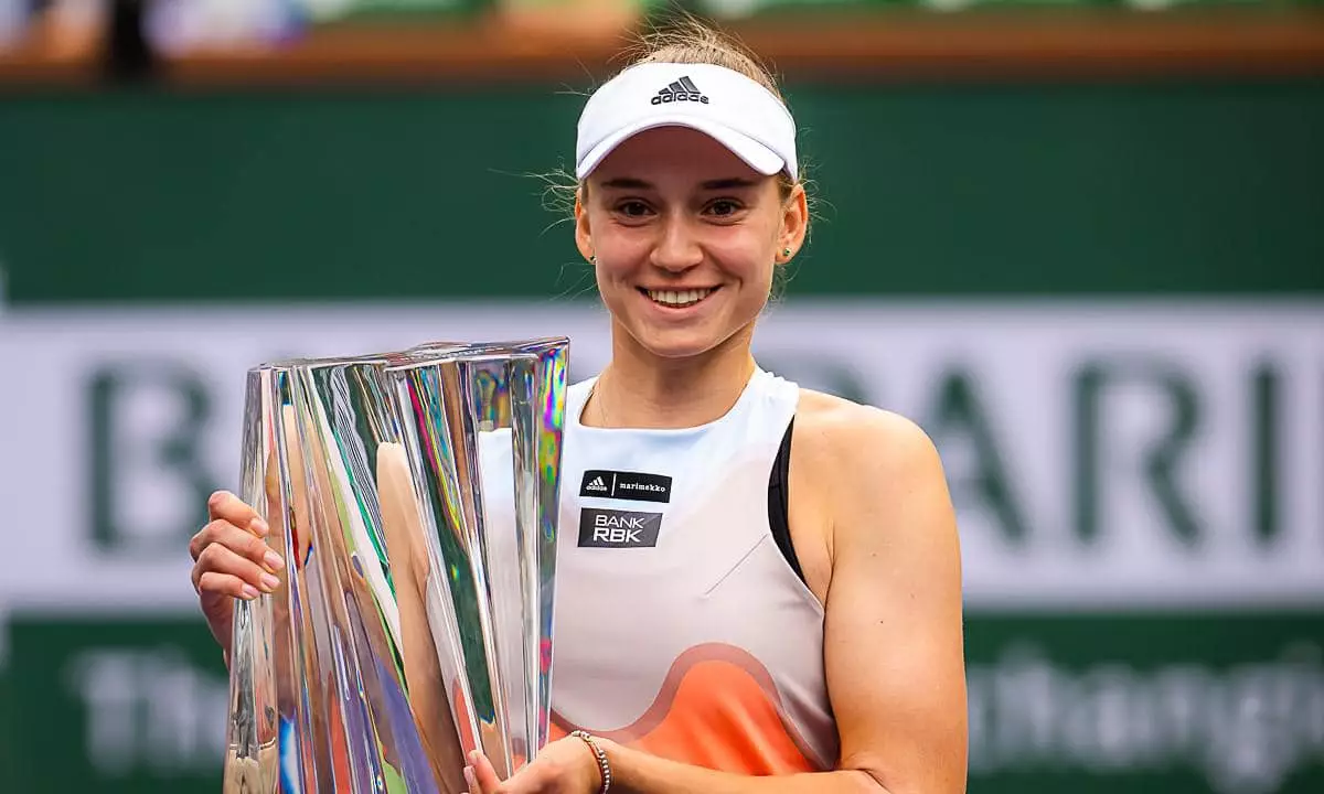 Елена Рыбакина 2026 жылы 4 миллион доллардан астам табыс тапты