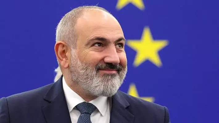 Пашинян заявил, что Армения продолжит курс на вступление в ЕС