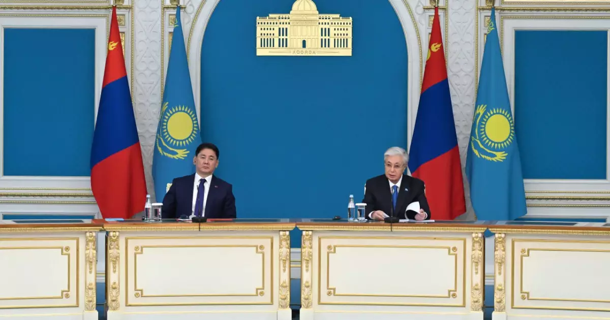  Қазақстан мен Моңғолия президенттері БАҚ өкілдеріне арналған брифинг өткізді 