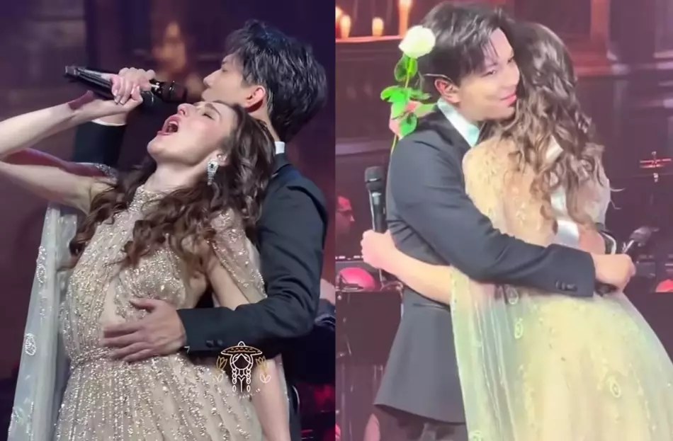 «Жарасады екен»: Димаш Құдайберген белгілі әншімен дуэт айтып, көптің назарын аударды (ВИДЕО)